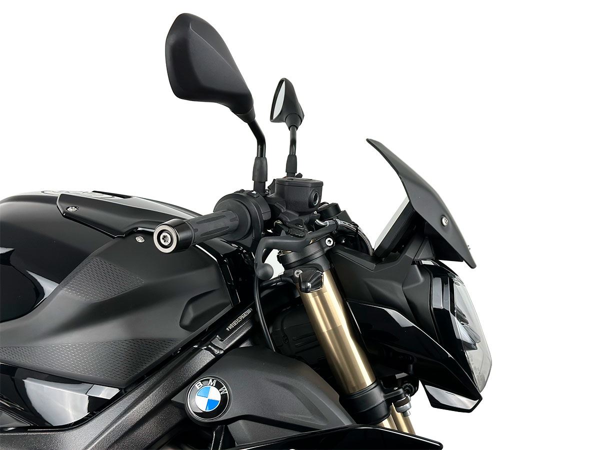 WRS Windscreen Sport BMW S1000r Matt Black Bm077no