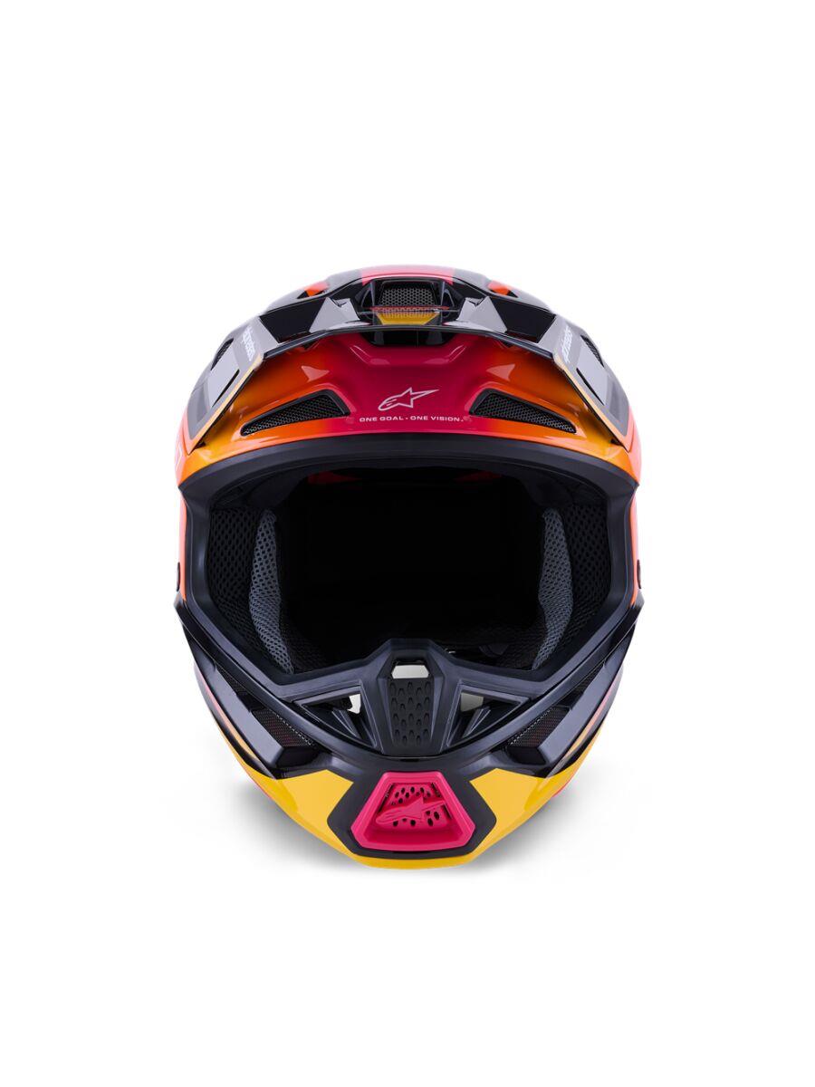 ALPINESTARS SM7 Rise Helmet BLK/YL/PINK 2025 Model