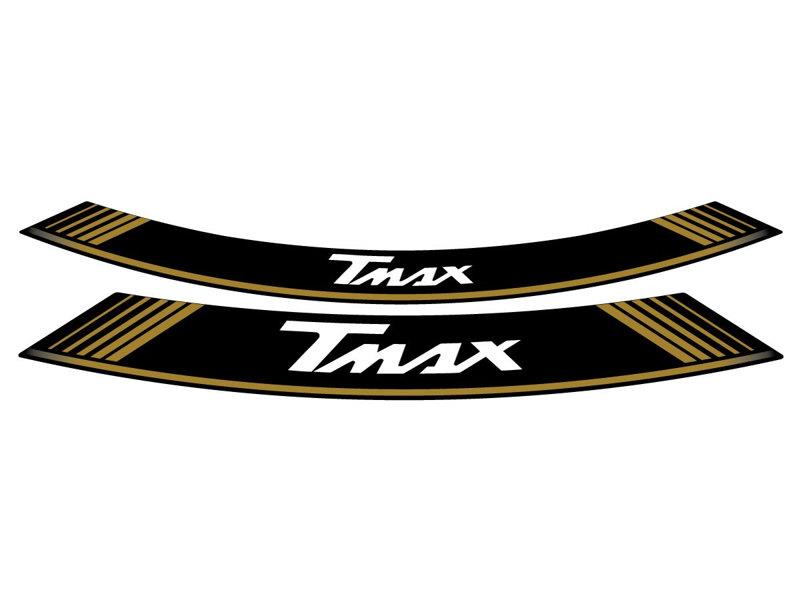 Puig Wheel Rim Stickers Gold 9269R