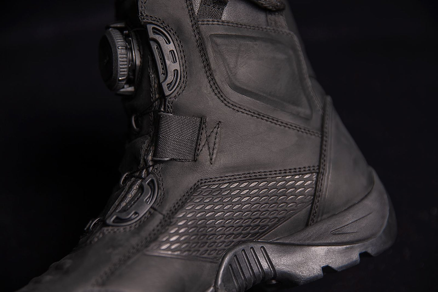 Icon Stormhawk Waterproof Boots Black