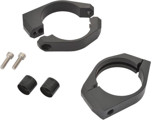 Daytona Fork Clamp Kit CNC Milled ECE Approved Black Mounting Bracket 89861