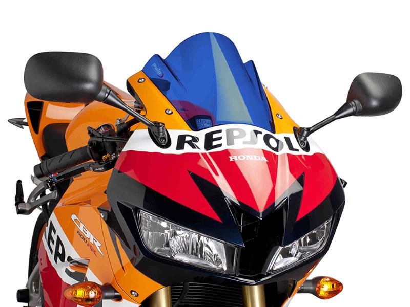 PUIG Z-Racing Screen Blue for Honda CBR600 RR 13-16 6478A