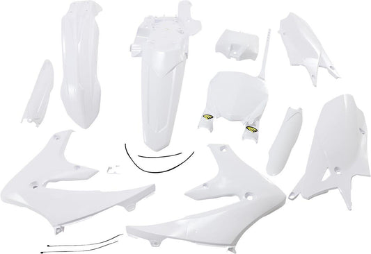 Cycra Powerflow Full Body Kit For Yamaha YZ 250 FX 2018-2024 White 1CYC-9327-42