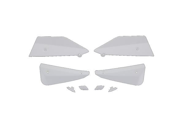 BARKBUSTERS MTB Deflector & Plug Set White B-084-WH