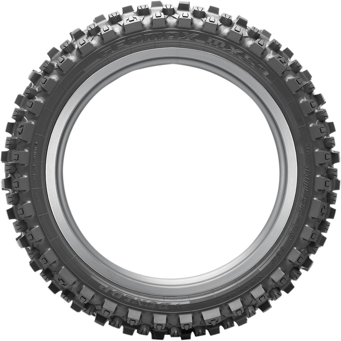 DUNLOP Geomax MX53R 120/90-19 M/C 66M TT MX Tyre 636574