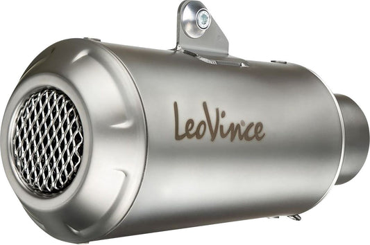 Leovince Muffler Lv-10 For Suzuki GXS-S 1000 Stainless Steel Grey 22-24 15269