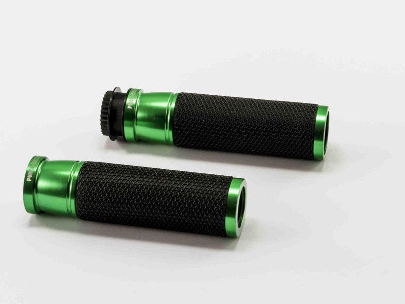 Puig Hi-Tech Ascent Hand Grips 119mm Green 21023A