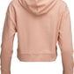 THOR Women's Iconic Pullover Crop Hoodie PINK 2025 Model