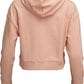 THOR Women's Iconic Pullover Crop Hoodie PINK 2025 Model