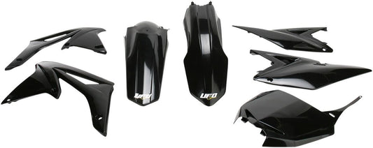 UFO COMPLETE BODY KIT SUZUKI RMZ250 BLACK SUKIT411E-001