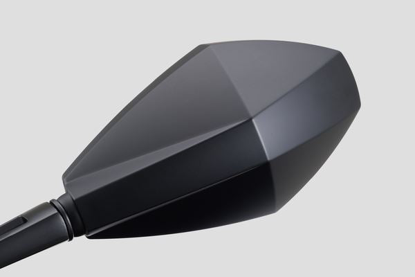 Daytona Black Side View Fairing Set Left ECE Approved Aluminum ABS Mirror 80717