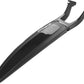 POLISPORT S-Mud Rear Mudguard SHORT Black