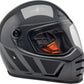 BILTWELL Lane Splitter Gray Motorcycle Helmet