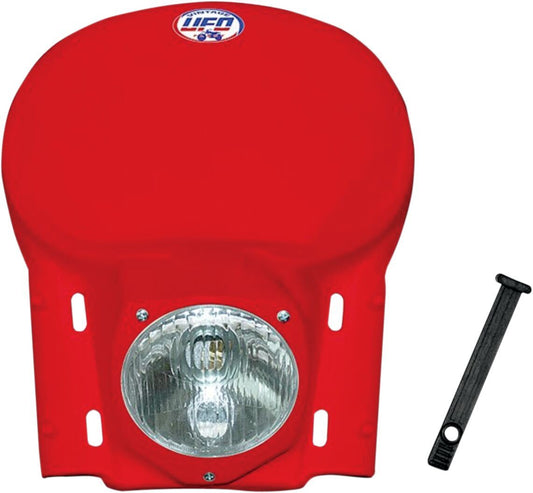 UFO VINTAGE UNIVERSAL HEADLIGHT (78-88) RED ME08040B