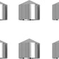 Ciro Rocker Box Bolt Caps For Harley Davidson FLSTC 1690 1996-2017 Chrome 70007