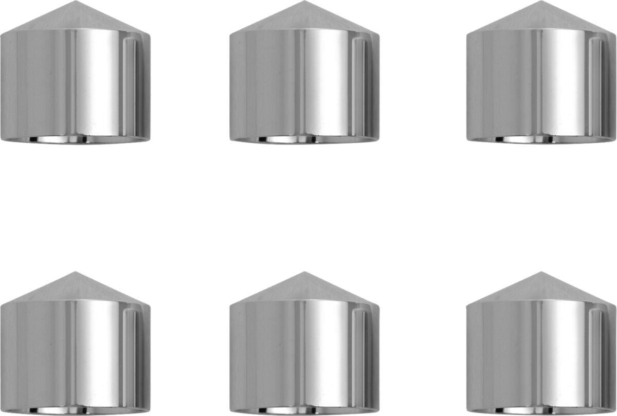 Ciro Rocker Box Bolt Caps For Harley Davidson FLSTC 1690 1996-2017 Chrome 70007