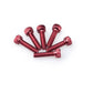 PUIG M5 20mm Allen Screws x 6 Red Universal 0147R