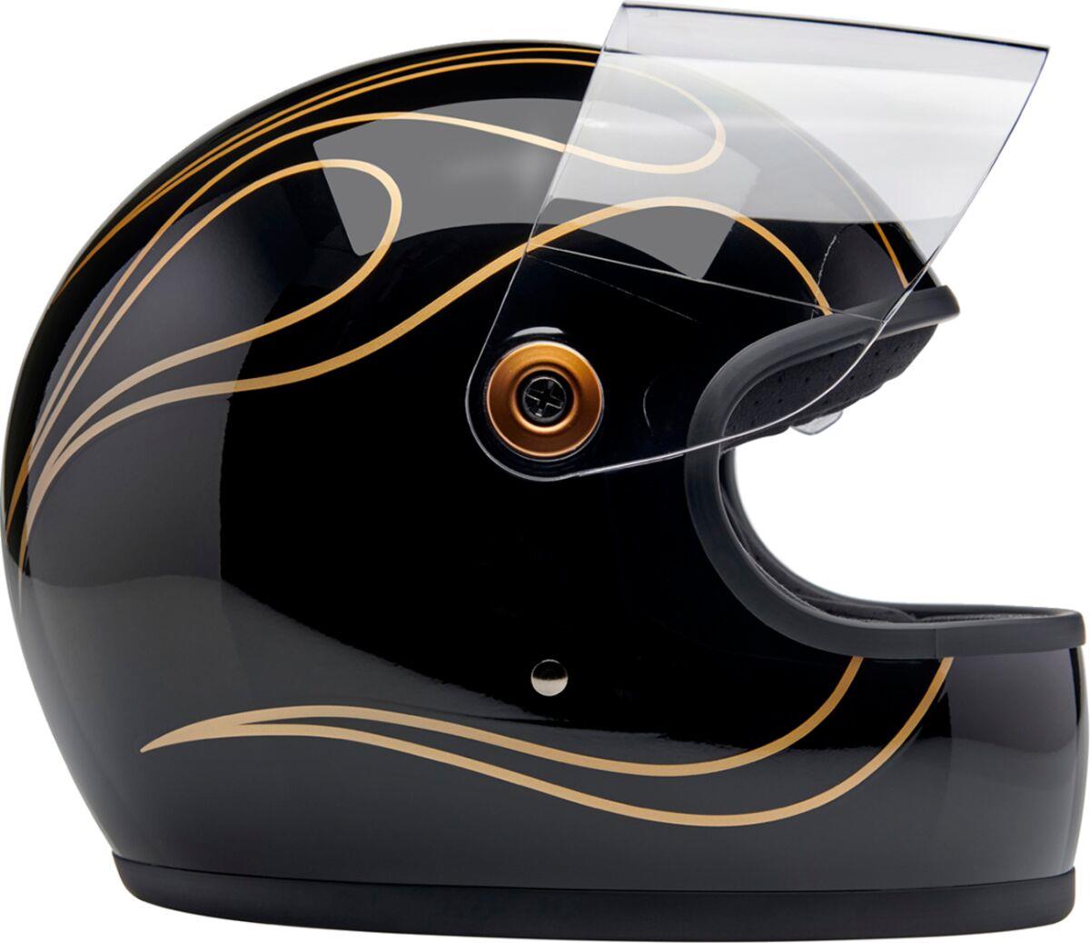 BILTWELL Gringo S Black Motorcycle Helmet