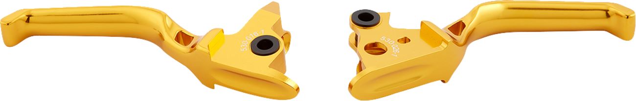 Arlen Ness Method Lever Set Gold For Harley Davidson FLSTFBS 1800 15-17 530-027