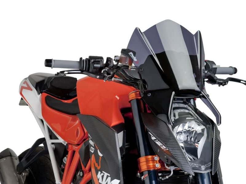 PUIG New Generation Sport Screen Dark Smoke for KTM 1290 Super Duke R 14-16 7014F
