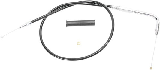 Drag Specialties Black Vinyl Cable For Harley FLHT 1584 2002-2007 Black 4333000B