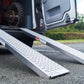 ALUMINIUM LOADING RAMPS PAIR 1500mm X 200mm 400 KG COMBINED CAPACITY MOTORCYCLE ATV UTV