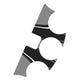 PUIG Radikal Yoke Protector Grey for Honda Africa Twin CRF1000L 16-19 9074U