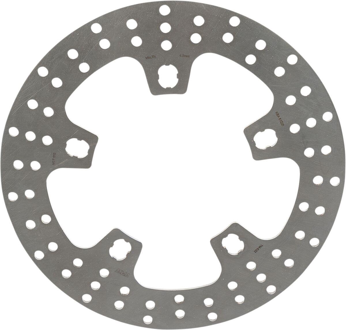 Trw Brake Rotor Fixed Round For Harley Davidson FLHTCU 1750 2007-2019 MST502