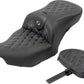 Saddlemen Roadsofa Stitch Seat With Backrest For HD FLTRXSE 1977 23-24 823-07-206B2