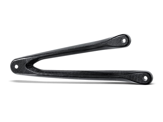 Akrapovic Muffler Bracket Black CF For Kawasaki ZX-6 R 636 09-24 P-MBK10R2/2