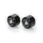 PUIG Short Bar End Weights Black for Yamaha MT-09 Tracer 15-17 9373N