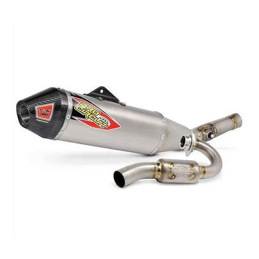 Pro Circuit T-6 Euro Exhaust System SS/TI/CF For Yamaha YZ 450 F 20-21 0132045H