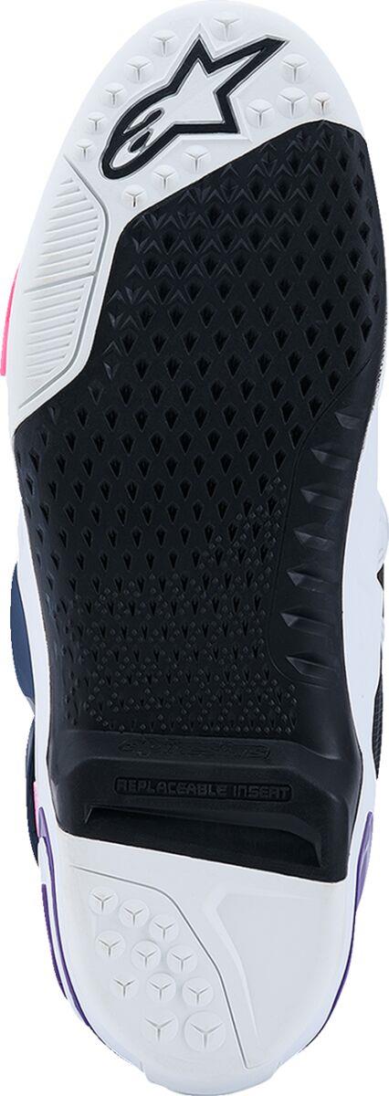 ALPINESTARS Tech 10 Boots WHT/VLT/NVY/PINK 2025 Model