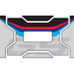 Puig Side Case Stickers / Decals Black 0764R