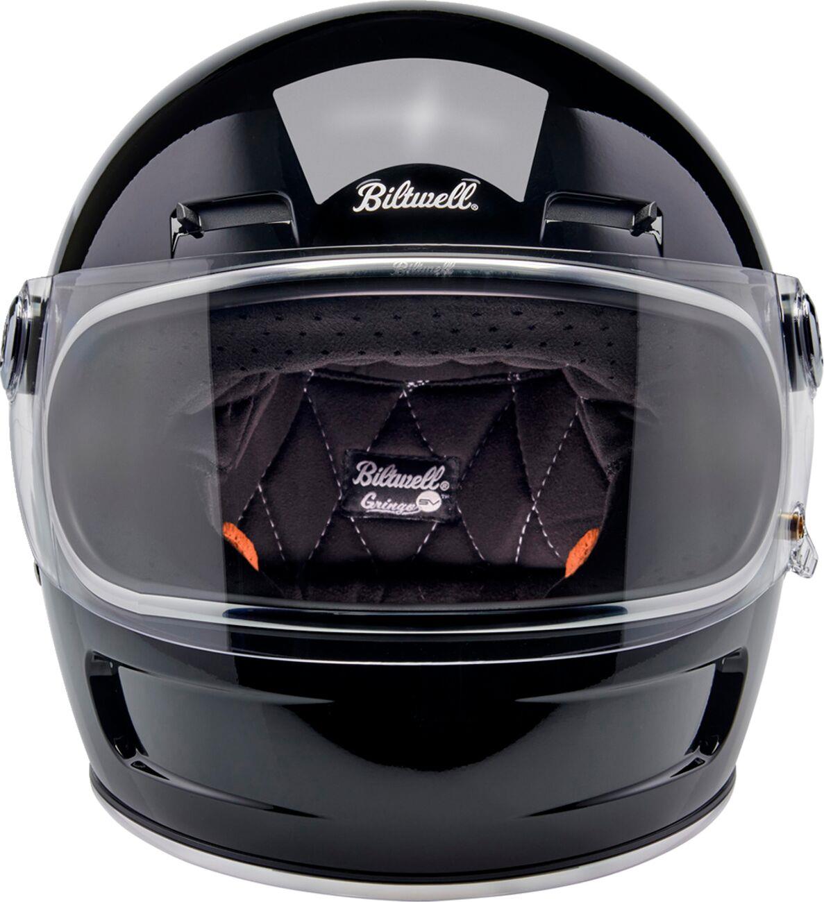 BILTWELL Gringo SV Black Motorcycle Helmet