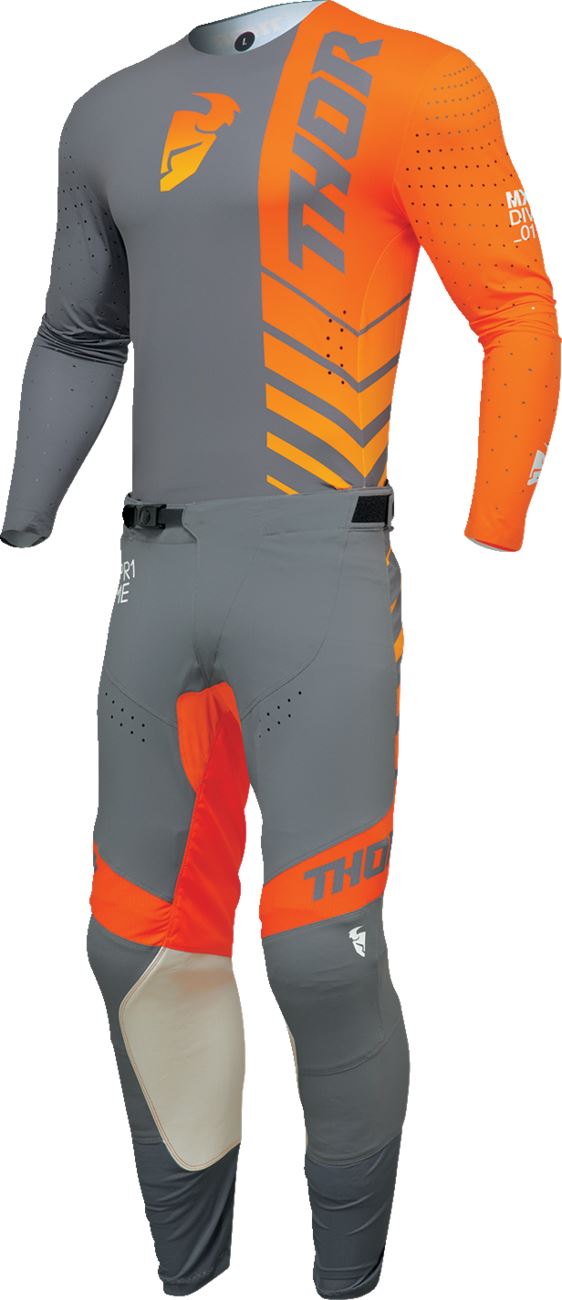 Thor Jersey Prime Analog Charcoal/Orange 24 Model