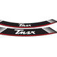 Puig Wheel Rim Stickers Silver 21080A