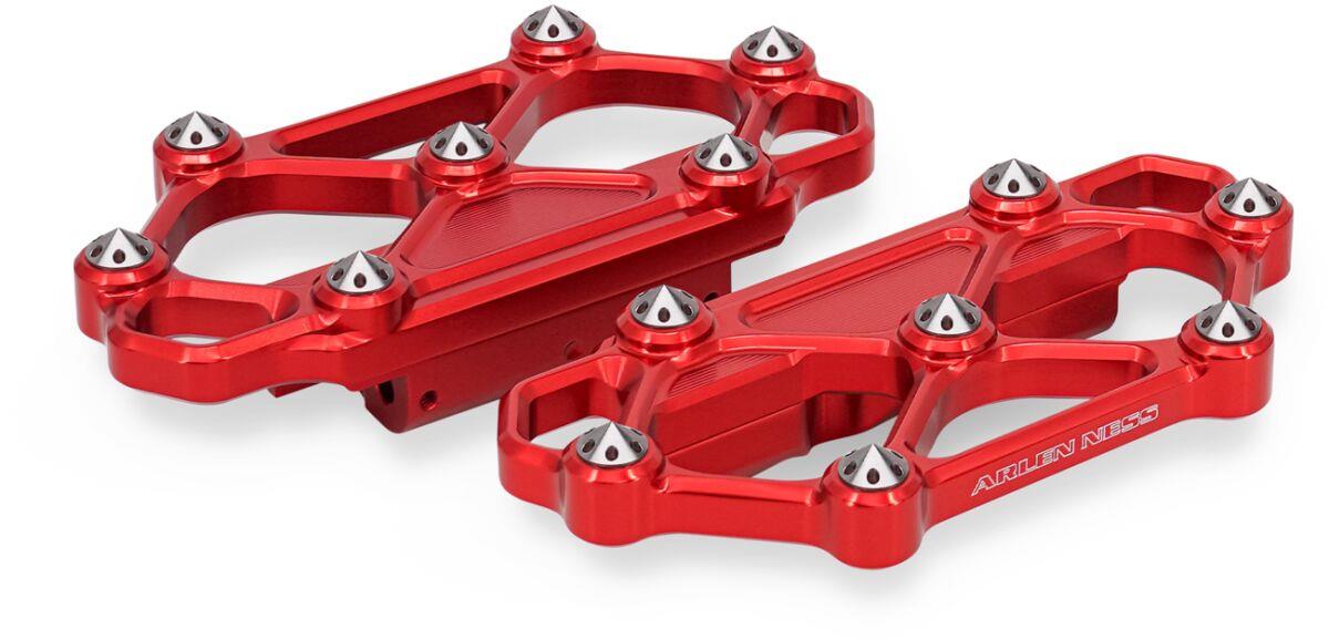 Arlen Ness Diamond Floorboards For Harley Davidson FLHRXS 1868 ABS 1983-2024 Red 410-062