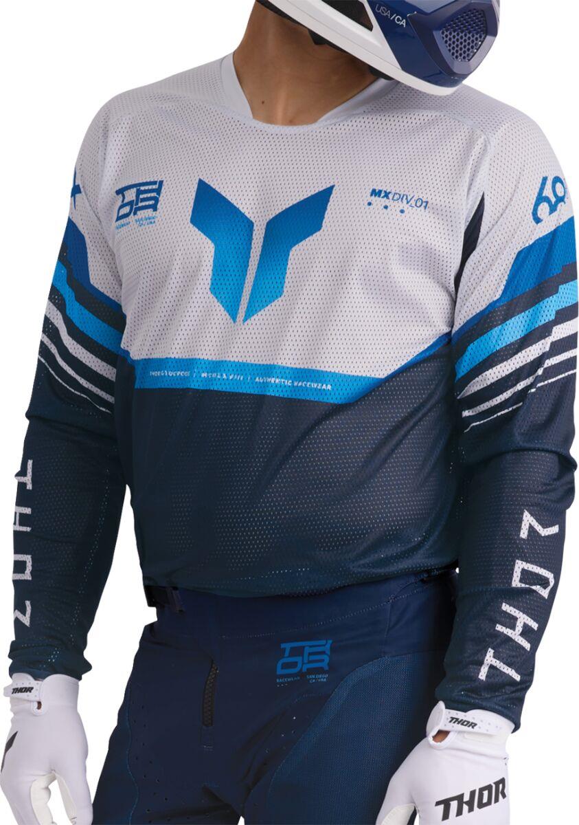 THOR Launchmode Air Raptor Jersey White/Blue