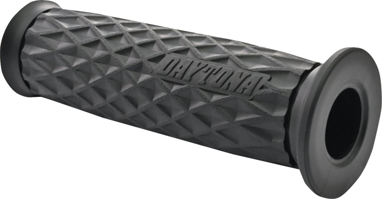 Daytona GRIPPYGRIP GGD-Grid Grips Black 7/8 Open End Pair 12.2cm 32727