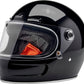 BILTWELL Gringo SV Black Motorcycle Helmet