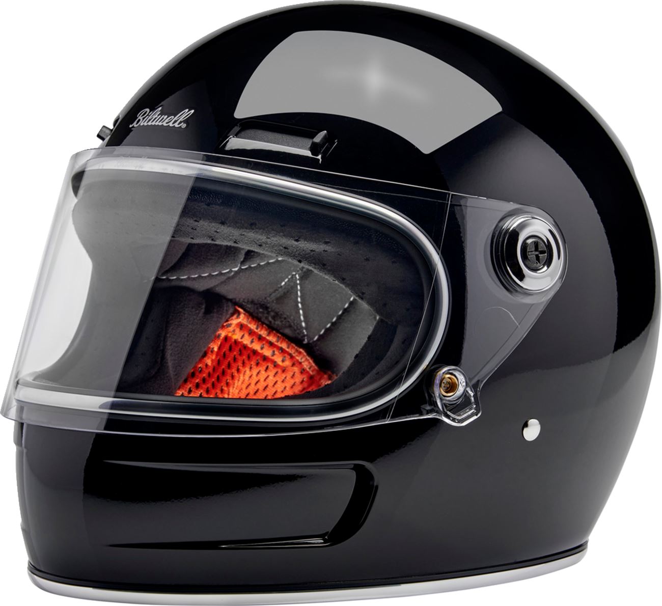 BILTWELL Gringo SV Black Motorcycle Helmet