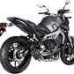 Akrapovic Racing Line Exhaust System Black Steel For Yamaha XSR 900 14-21 S-Y9R2-AFC