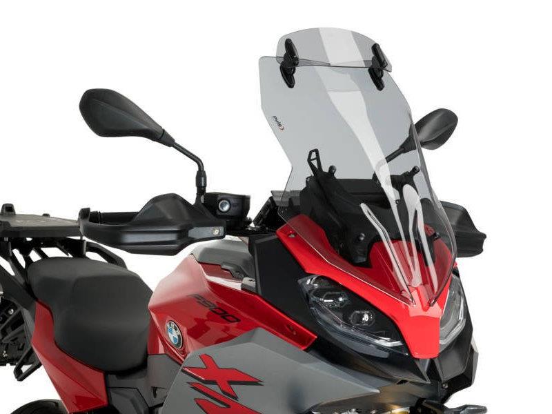 PUIG Touring Screen w/ Extender Light Smoke for BMW F900 XR 20-25 20392H