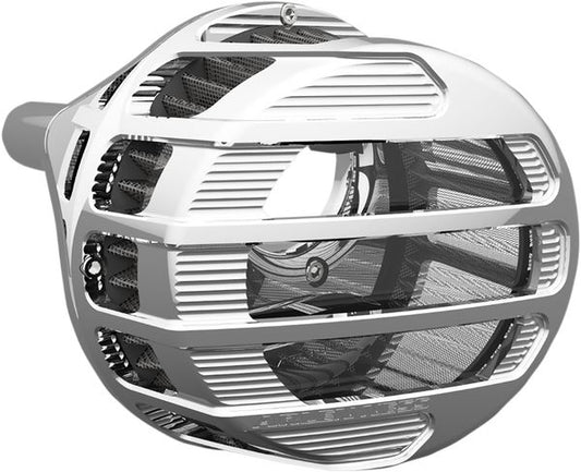 Arlen Ness Sidekick Air Cleaner Kit Chrome For HD FLS 1690 08-17 81-303
