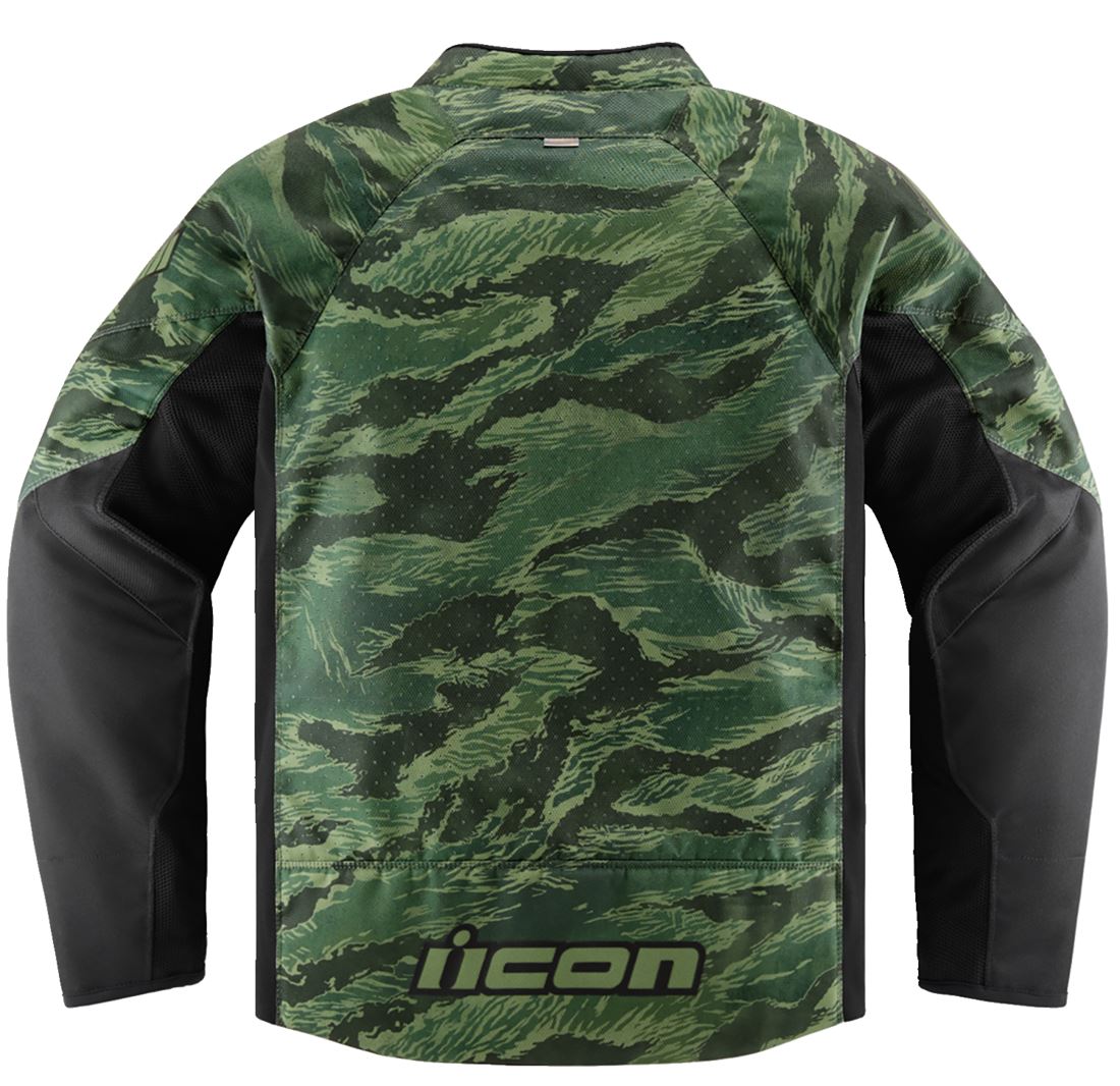 Icon Jacket Hooligan Tiger's Blood Ce Green 24 Model