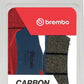 BREMBO BRAKE PAD CARBON CERAMIC TT PRIME LINE RR 07BB04TT