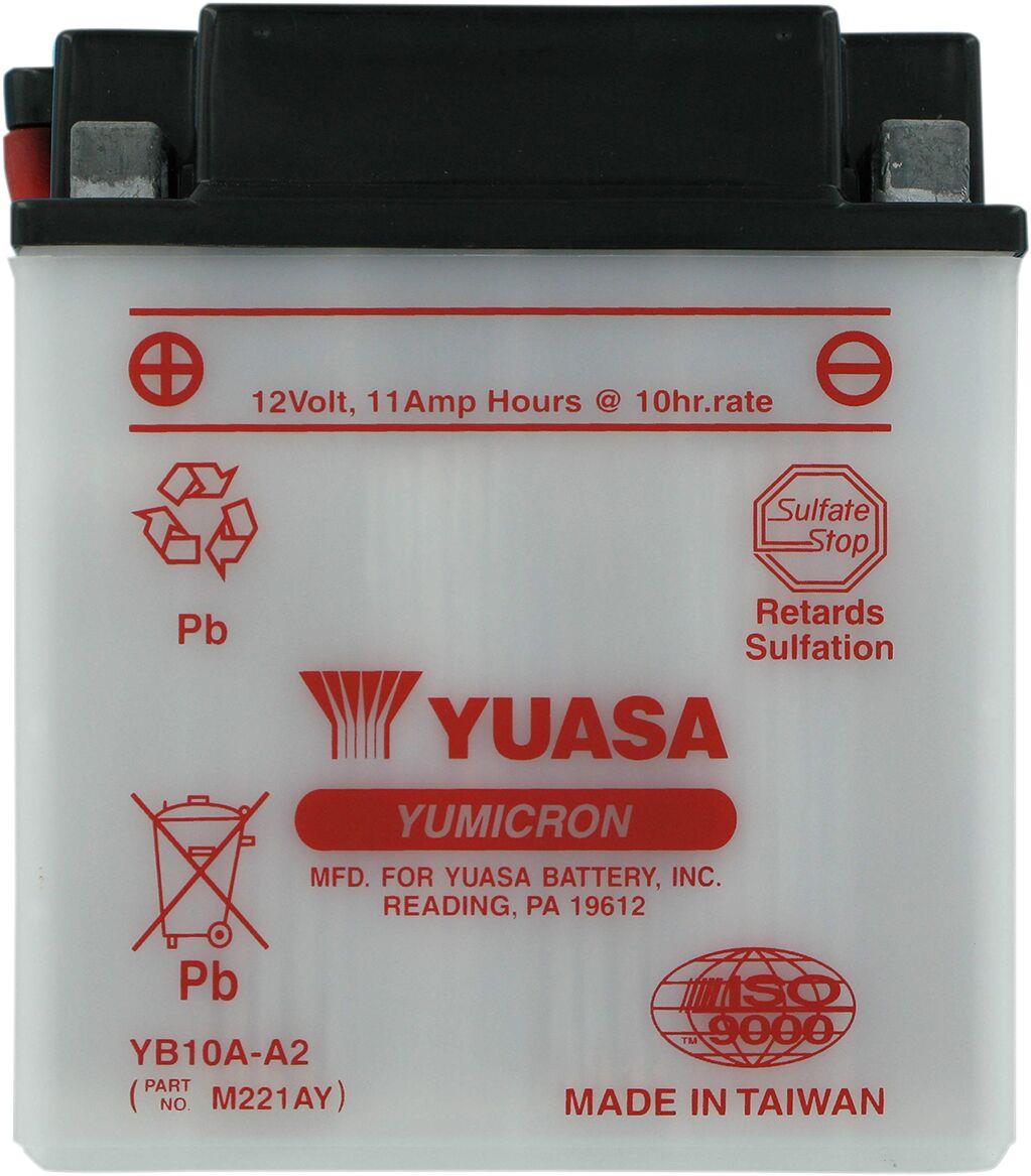 Yuasa Yumicron Battery For Kawasaki KLF 250 2X4 1985-2011 YB10A-A2(DC)