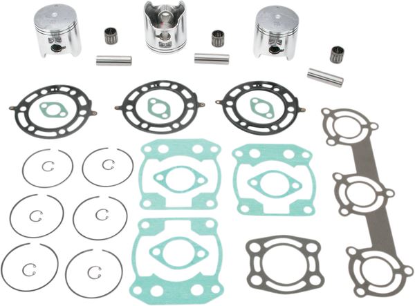 WSM Top-End Engine Rebuild Kit For Polaris SL780 97 Std 010-834-10