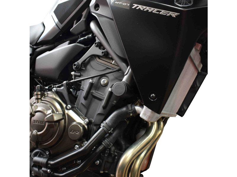 PUIG Chassis Cap Black for Yamaha MT-07 14-25 9638N